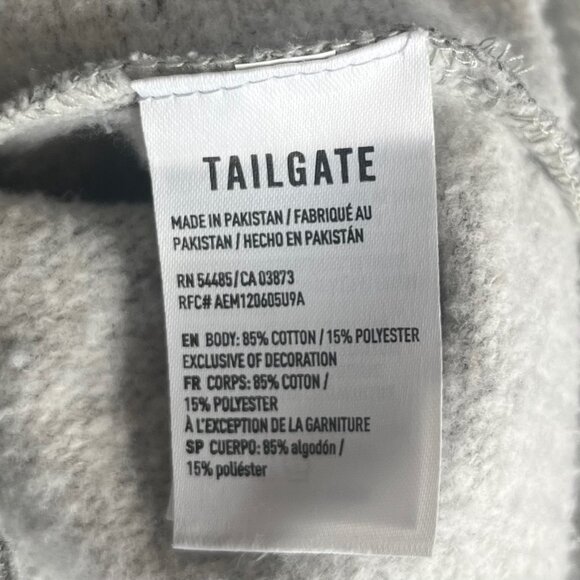 Penn State Snap Sweatshirt Womens Large Gray Tailgate Fanwear - Picture 9 of 12